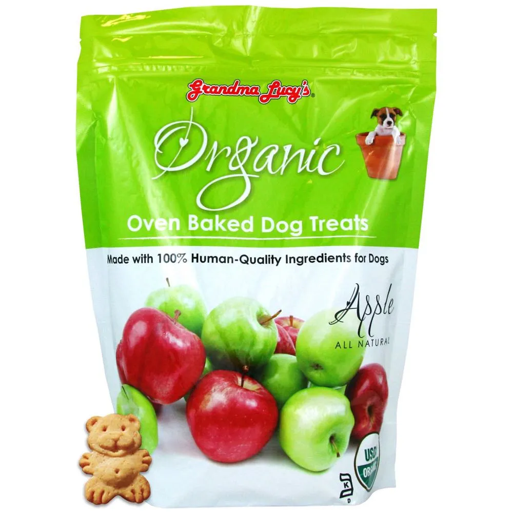 10% OFF: Grandma Lucy's Organic Apple Oven Baked Dog Treats 14oz