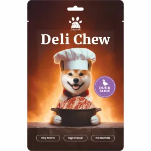 15% OFF: Singapaw Deli Chew Duck Slice Dog Treats 120g