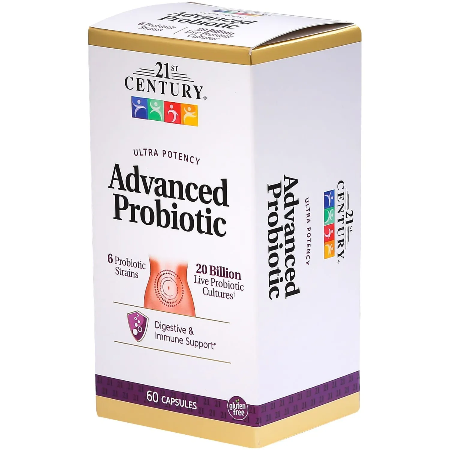 21st Century Advanced Probiotics Capsules 60's