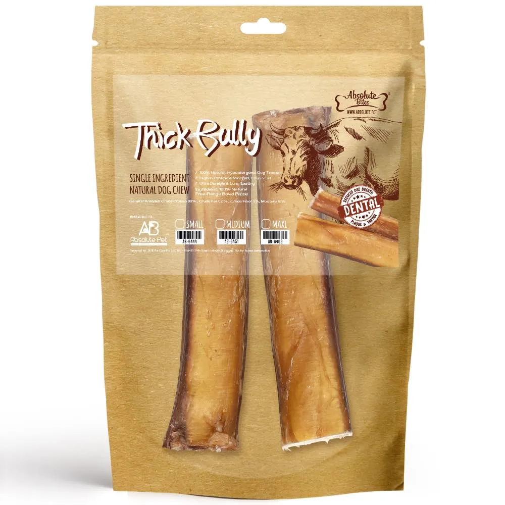 33% OFF: Absolute Bites Thick Bully Dog Chew Treats