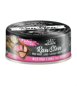 Absolute Holistic Raw Stew Tuna & Quail Egg Wet Cat & Dog Food