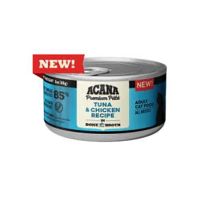 Acana Premium Pâté, Tuna & Chicken Recipe, Wet Cat Food, 3-oz Case of 24