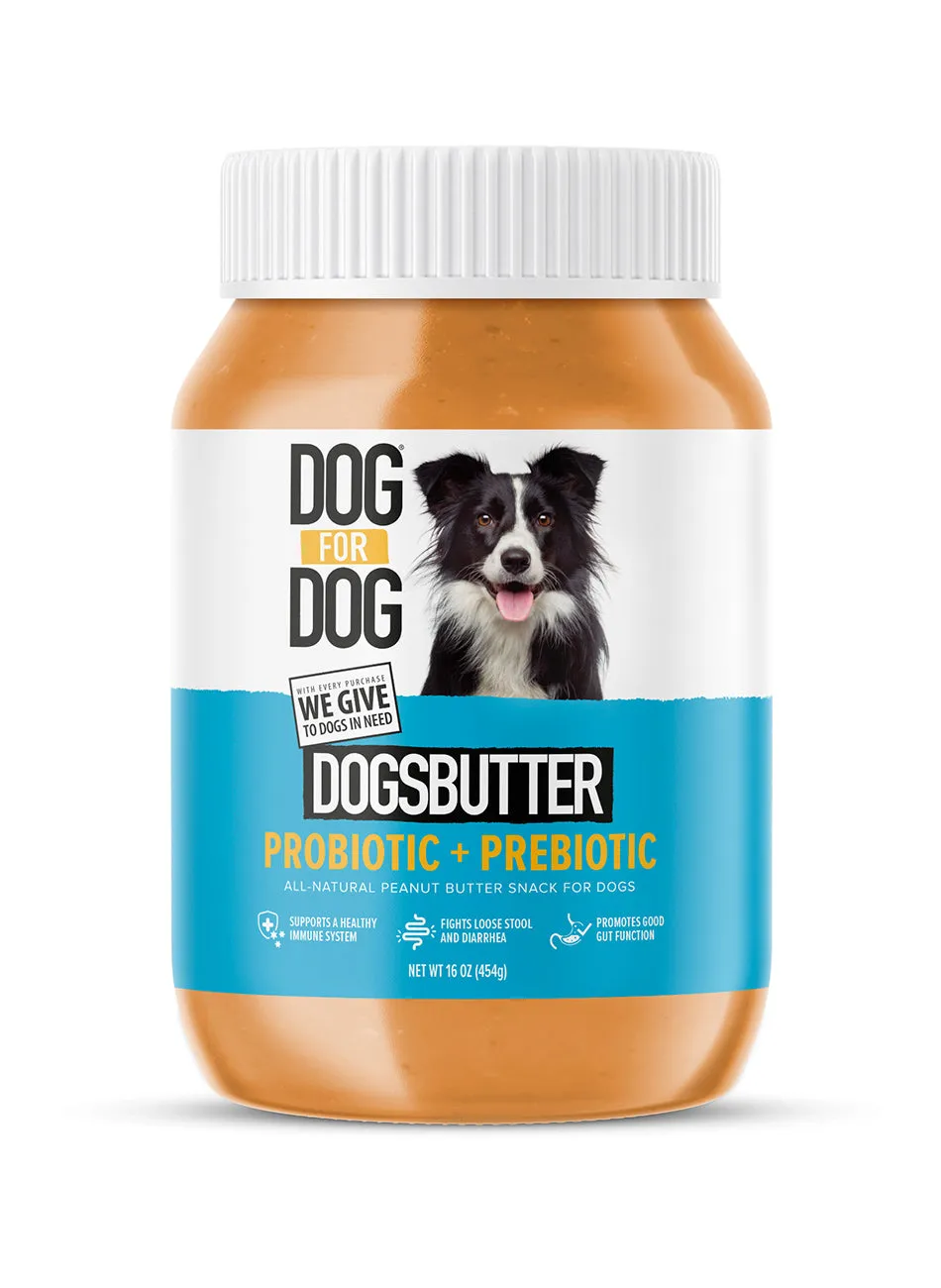 All-Natural Probiotic & Prebiotic DogsButter 16oz