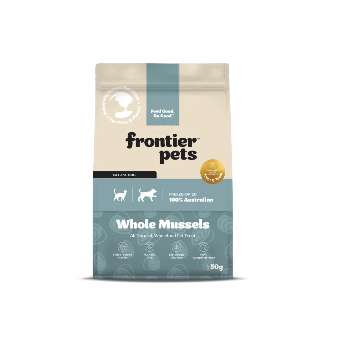 Australian Mussels | Freeze-Dried Wholefood Treats