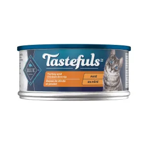 Blue Buffalo Adult Tastefuls Pate Turkey & Chicken Entree Cat Wet Food