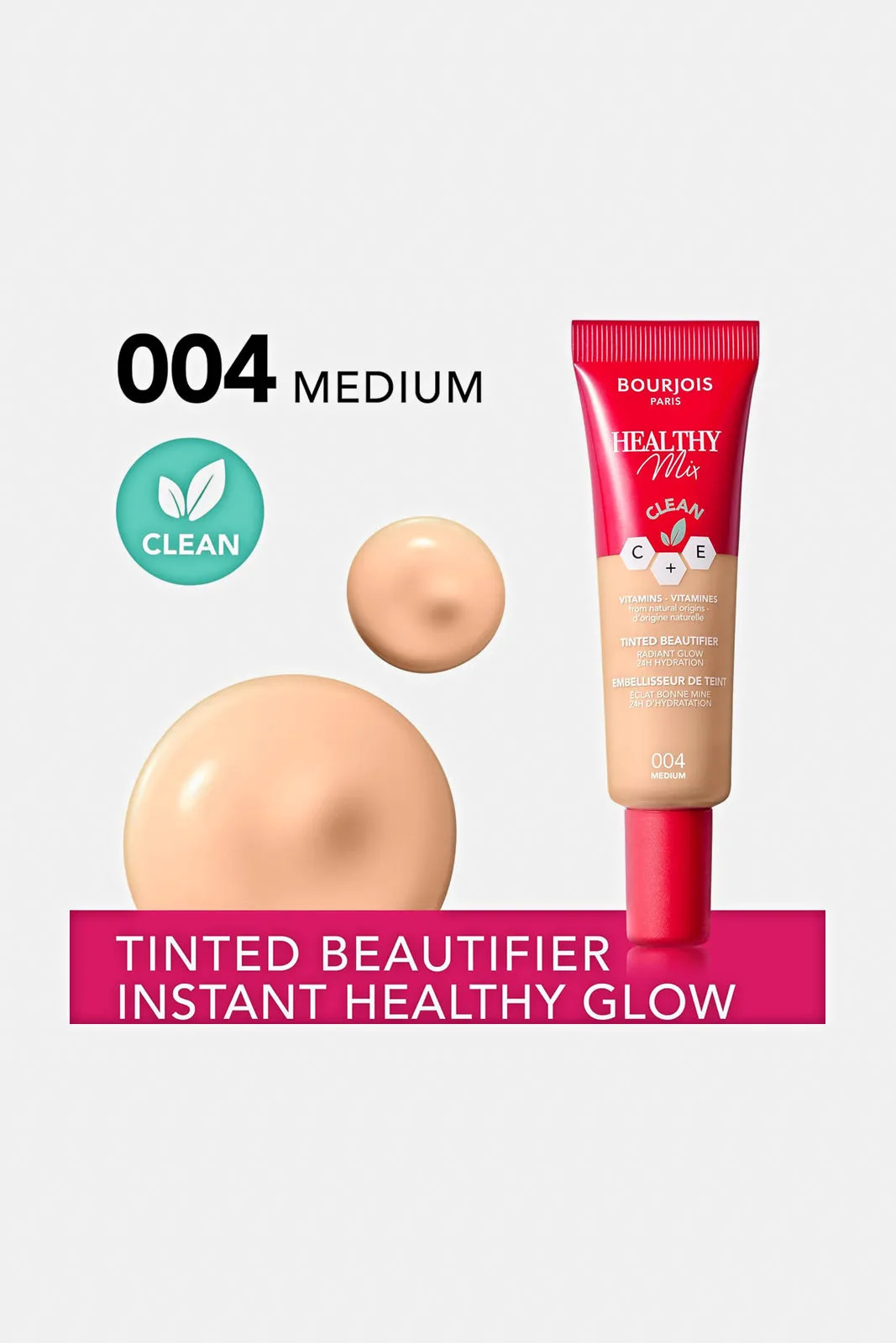 Bourjois Healthy Mix Clean Beautifier Colour 004- Medium