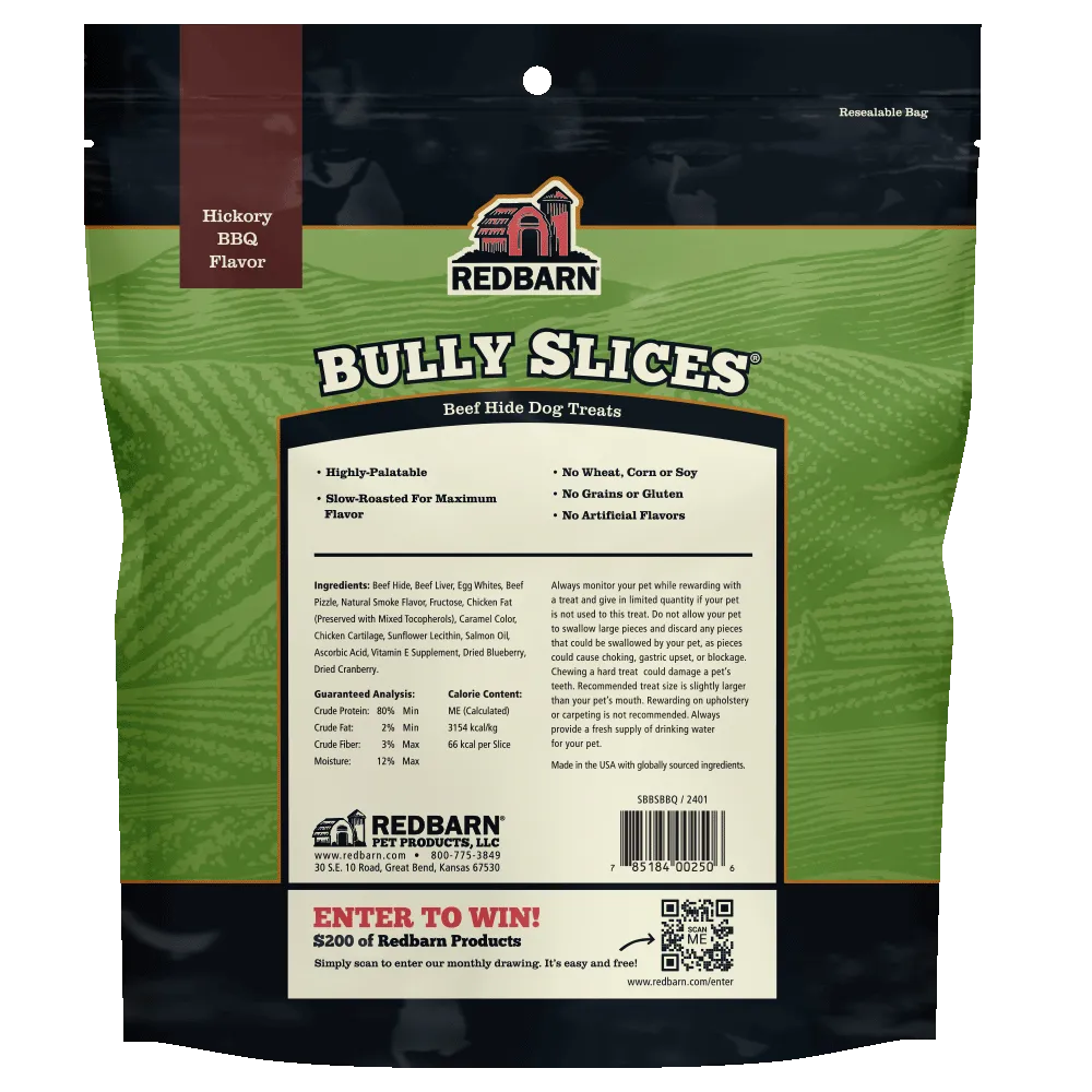 Bully Slices® Hickory BBQ Flavor