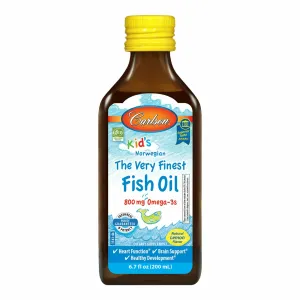 Carlson Kid's Finest Fish Oil Lemon 200 mL by Carlson Labs