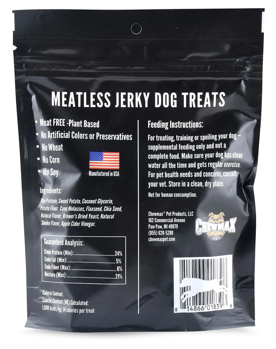 ChewMax Meatless Jerky, Hickory Smoke Flavor, 5 oz