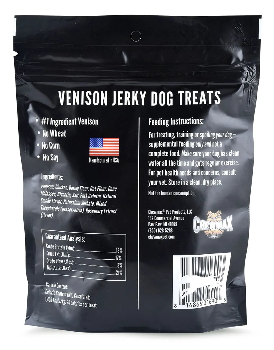 ChewMax Venison Jerky, 5 oz