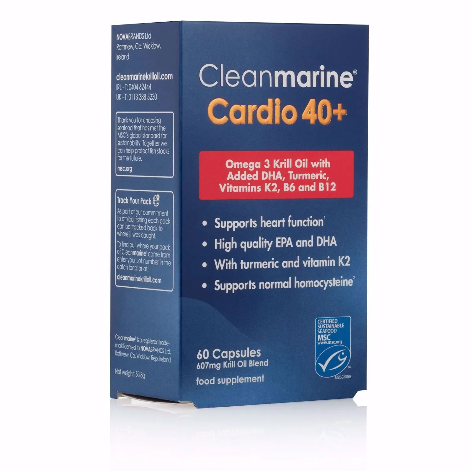 Cleanmarine 40  Cardio 60 Capsules