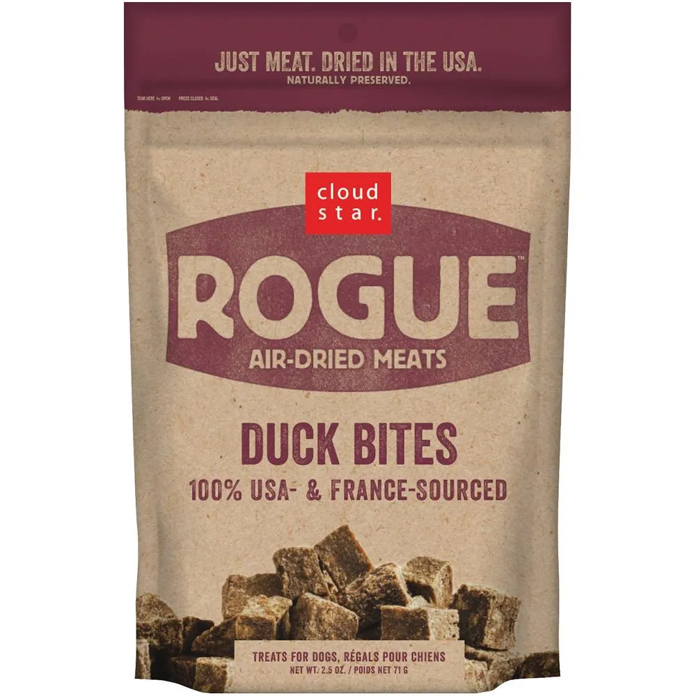 Cloud Star Rogue Air-Dried Duck Bites Dog Treats 71g