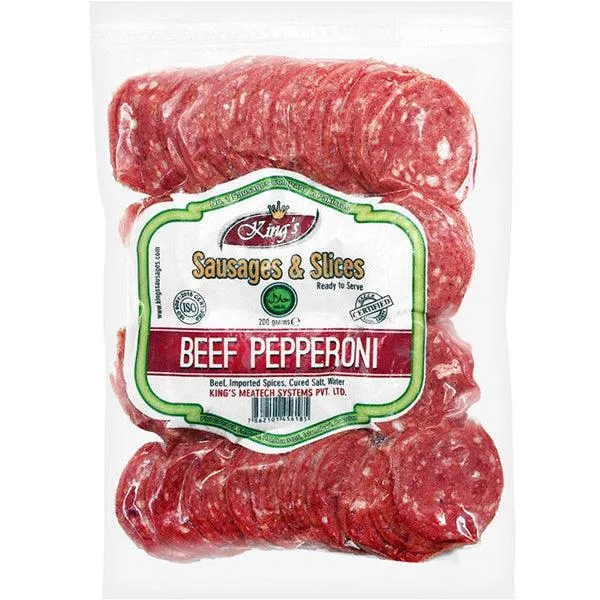 DELICIOUS BEEF PEPPERONI 200GM