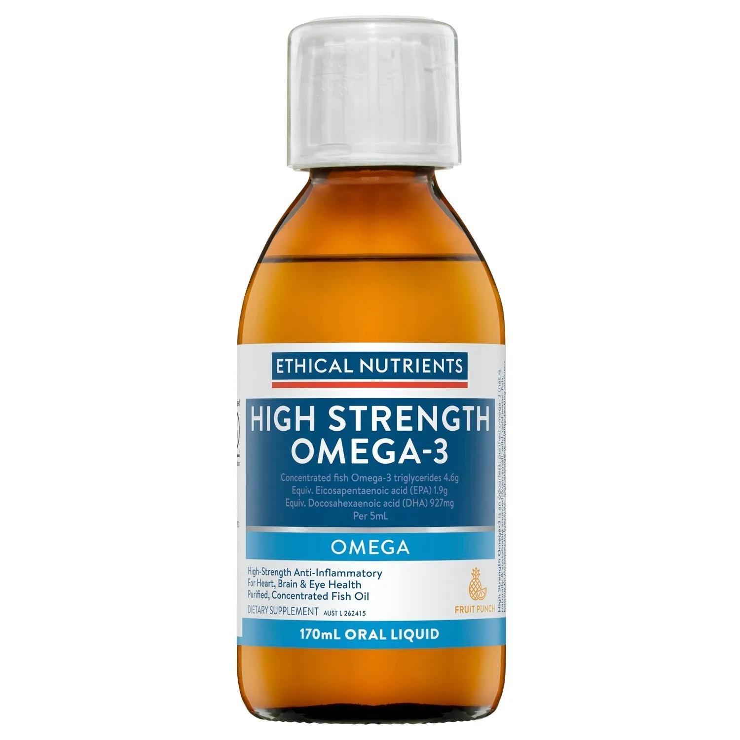 Ethical Nutrients Hi-Strength Fish Oil Liquid