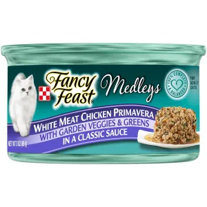 Fancy Feast Elegant Medleys White Meat Chicken Primavera Wet Cat Food