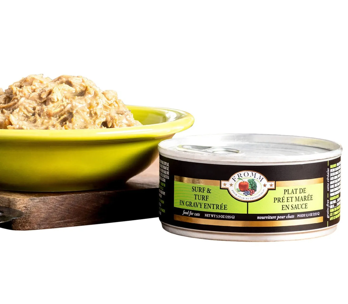 Fromm Four-Star Wet Cat Food Shredded in Gravy Entrée
