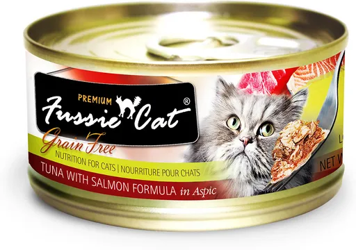 Fussie Cat Premium Tuna & Salmon Formula