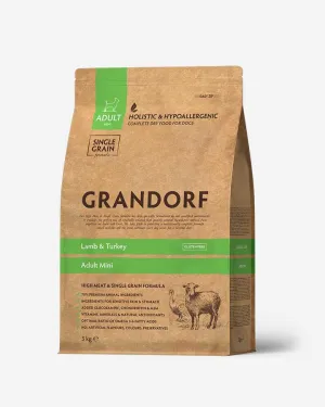 Grandorf Adult Mini - Lamb and Turkey - 3kg