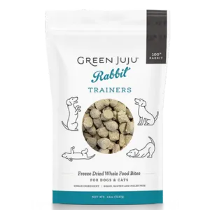 Green Juju Freeze-Dried Rabbit Training Bites Dog Treats