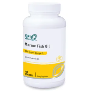 Marine Fish Oil 100 gels By Klaire Labs/SFI Health