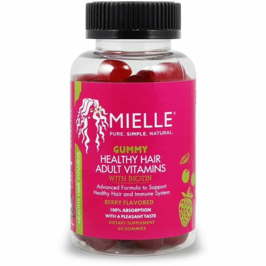 Mielle Organics: Gummy Healthy Hair Vitamins 60 Count