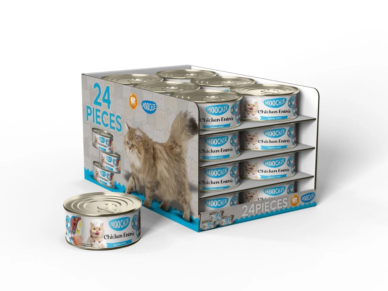 MOOCHIE CAT FOOD CHICKEN ENTREE 156g