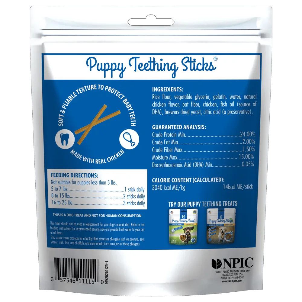 N-Bone® Puppy Teething Sticks Chicken Flavor