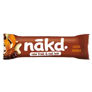 Nakd Raw Fruit & Nut Cocoa Orange Bar 35g