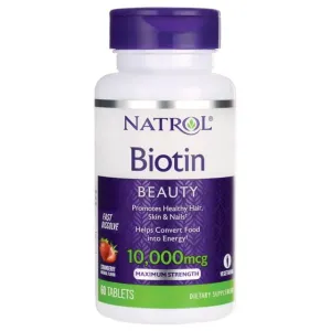 Natrol Biotin Beauty 10000Mcg Tablets 60ct