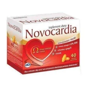 NOVOCARDIA x 40 capsules, high quality fish oil