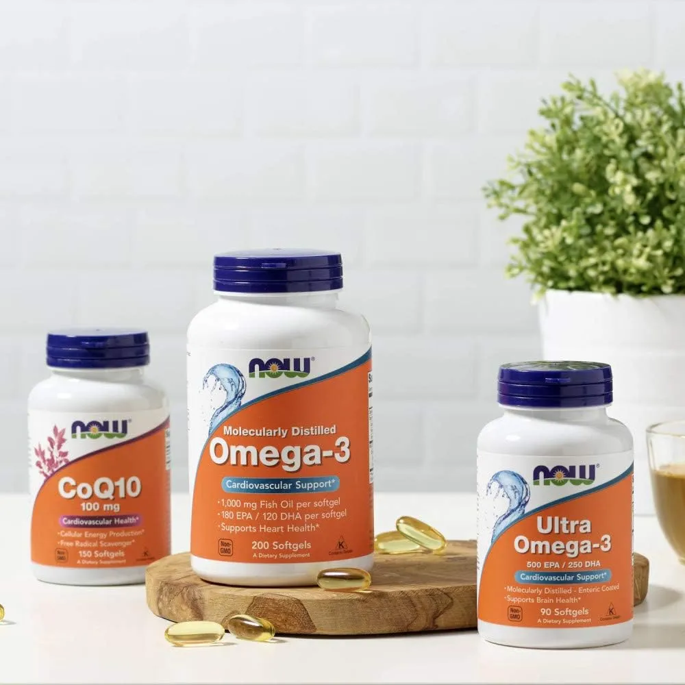 Now Omega 3 1000mg Softgel 100s