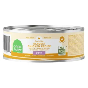 Open Farm Harvest Chicken Pate Wet Cat Food 5.3oz