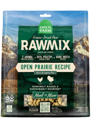 Open Farm RawMix Open Prairie Freeze Dried Raw Recipe