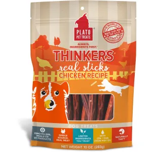 Plato Thinkers Chicken Meat Stick Dog Treats