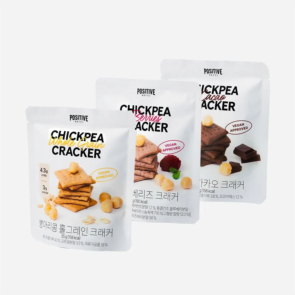 Positive Hotel Chickpea Berries Cracker 35g