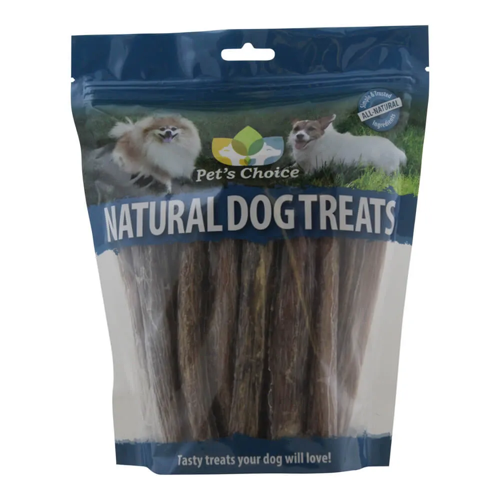 Premium All Natural Dog Pizzle Chews, 6"