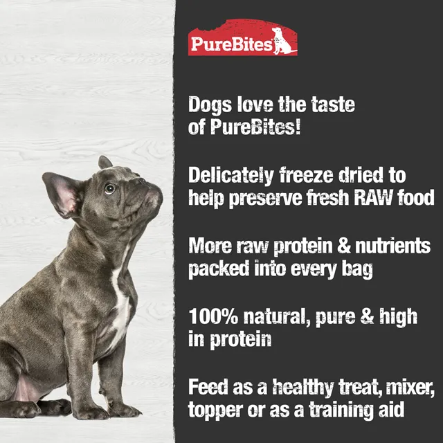 PureBites Freeze Dried Chicken Dog Treats