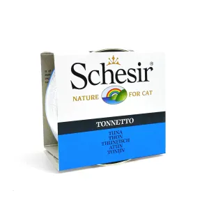 Schesir - Complementary Wet Food for Adult Cats - Tuna 85g