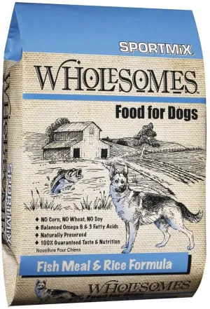 SPORTMiX Wholesomes Grain Free Whitefish Meal & Chickpeas Recipe Dry Dog Food