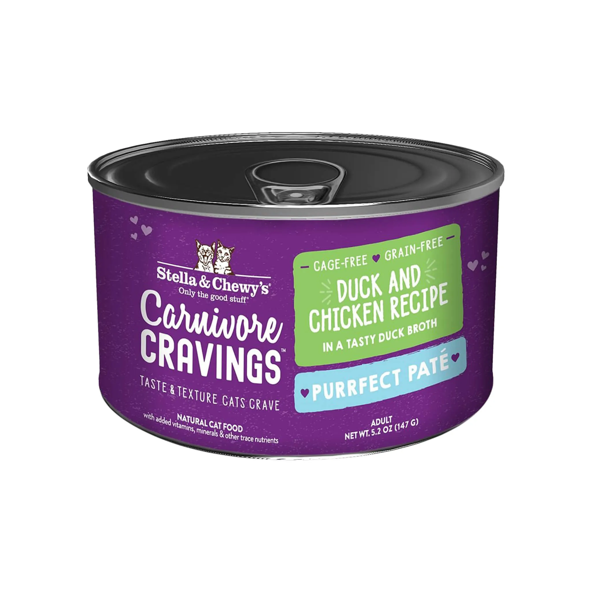 Stella & Chewy's Carnivore Cravings Purrfect Pate Duck & Chicken Wet Cat Food