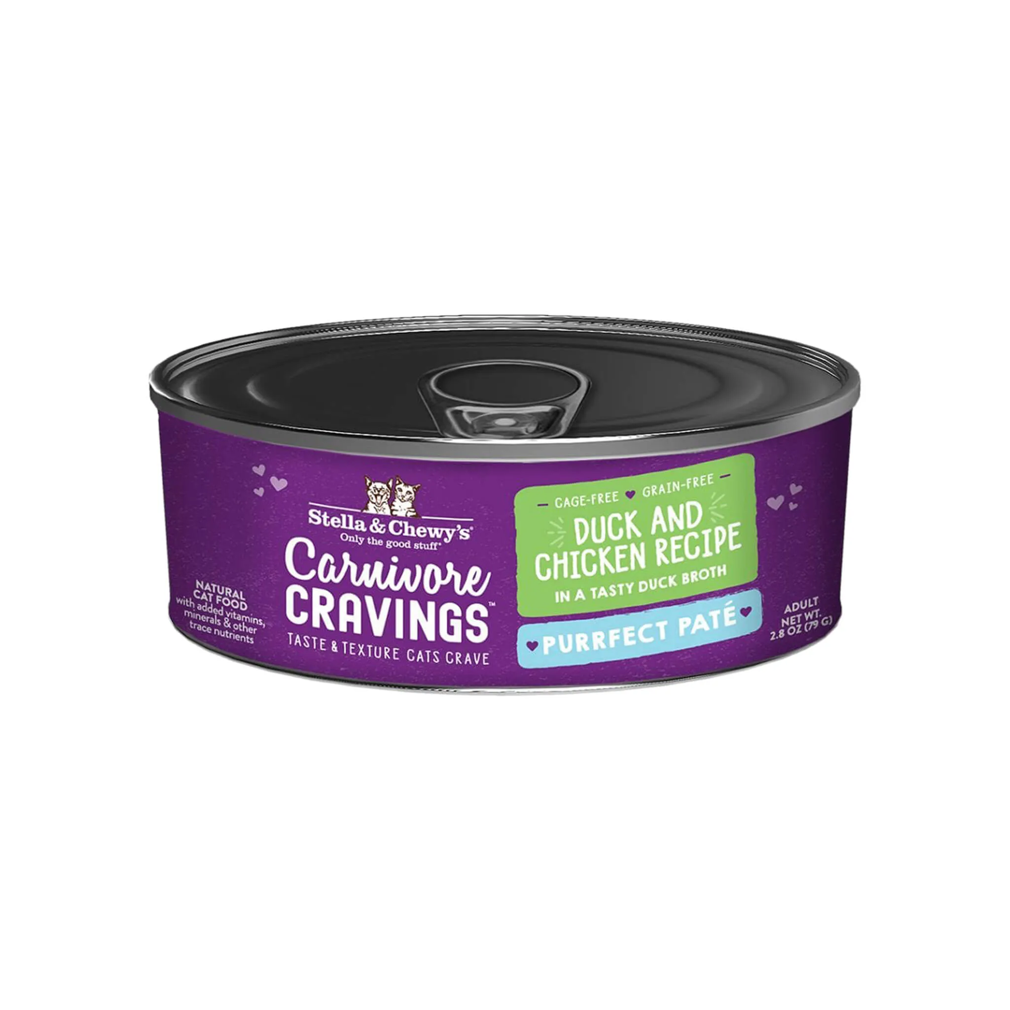 Stella & Chewy's Carnivore Cravings Purrfect Pate Duck & Chicken Wet Cat Food