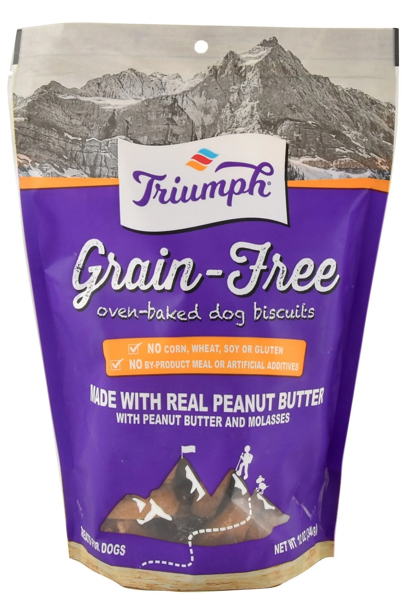 Triumph Grain-Free Peanut Butter & Molasses Biscuits