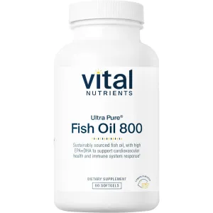 Ultra Pure Fish Oil 800 90 caps by Vital Nutrients