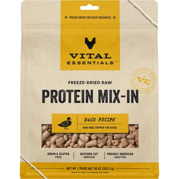 Vital Essentials Freeze Dried Protein Mix-IN Duck